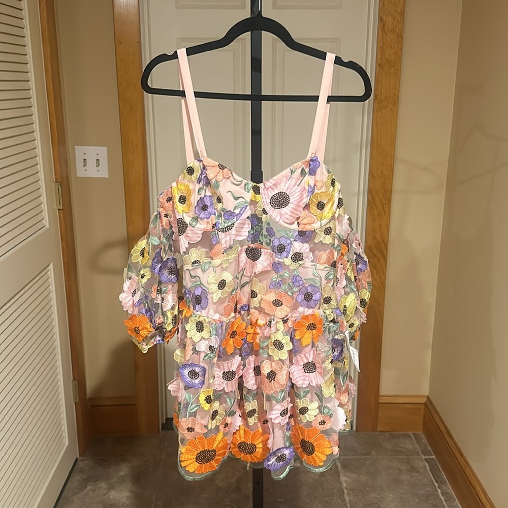 For Love and Lemons Prato Mini Dress NEW - Picture 12 of 16